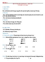 Đề cương ôn tập Toán 7 - Học kì 1 - Năm học 2019-2020 - Đề số 3